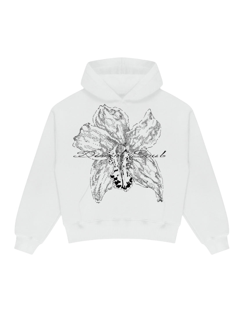 BLUZA Z KAPTUREM DIVINE SOUL WHITE