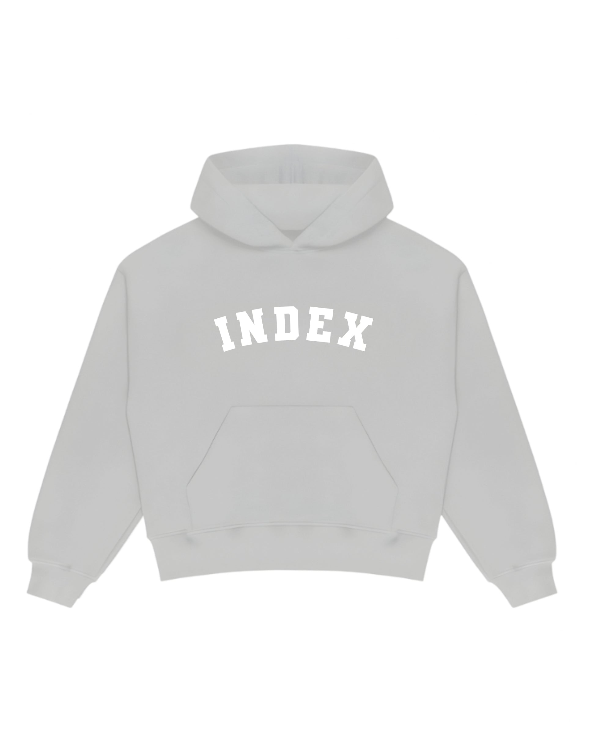 BLUZA Z KAPTUREM INDEX MARKET GREY NEW COLLAGE 5TH ANNIVERSARY