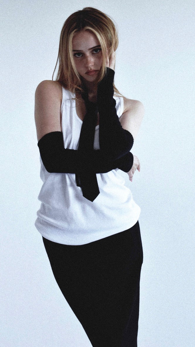 TANK TOP DAMSKI WHITE 5TH ANNIVERSARY