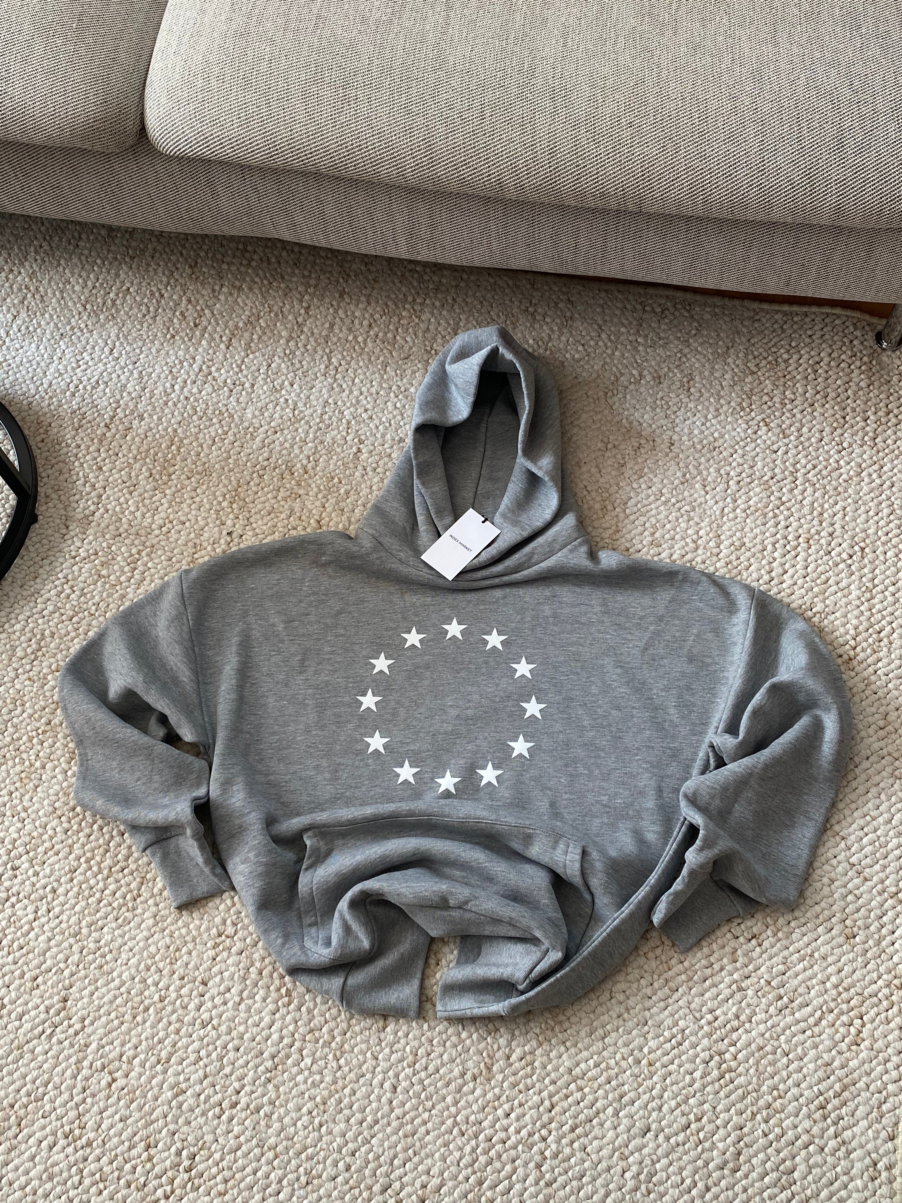 BLUZA Z KAPTUREM INDEX MARKET GREY EU 5TH ANNIVERSARY