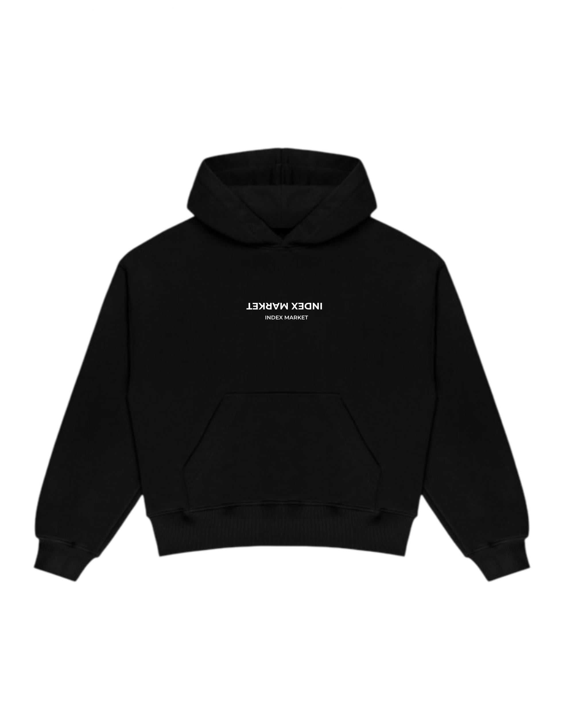BLUZA Z KAPTUREM INDEX MARKET ULTRA BLACK 5TH ANNIVERSARY