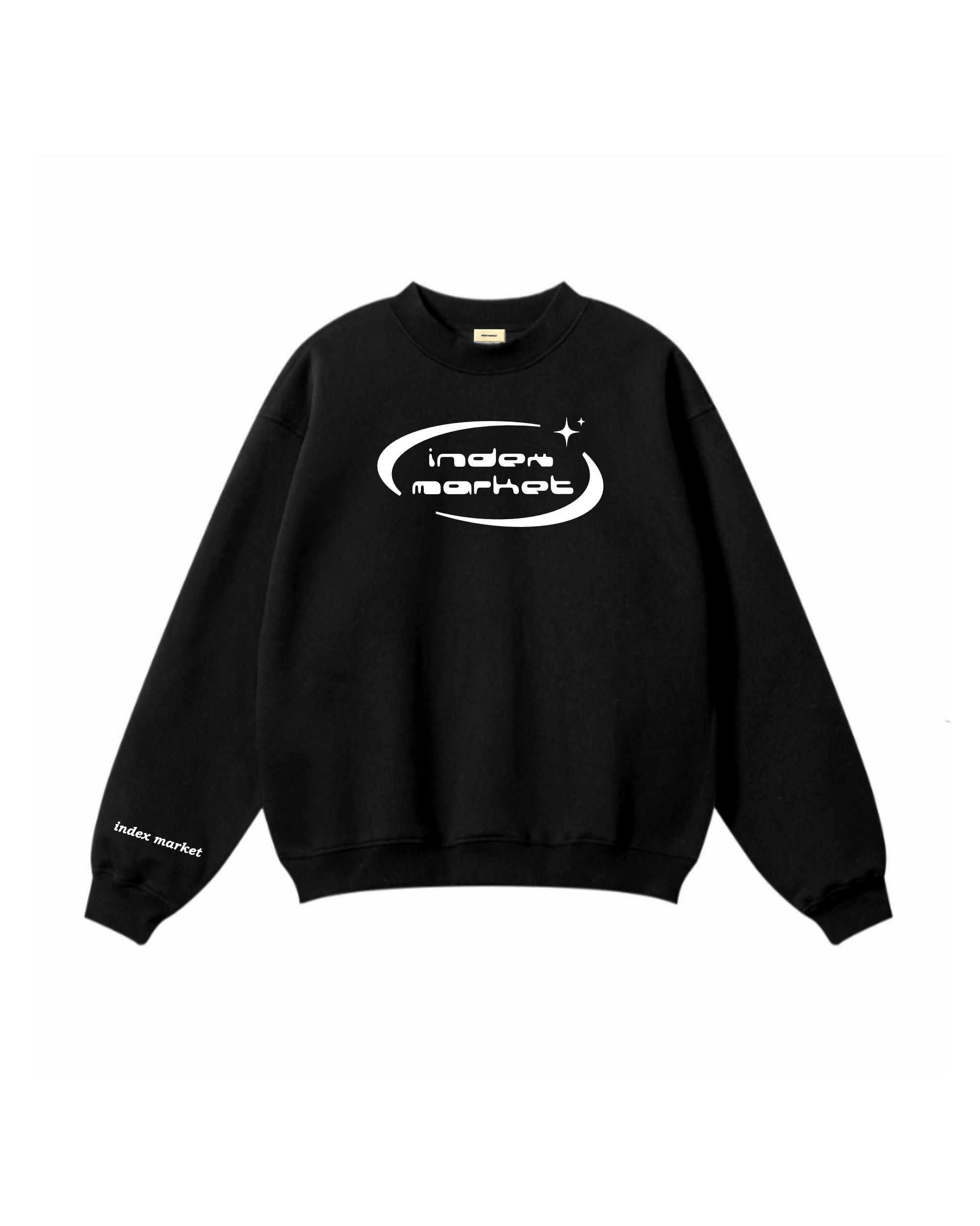 BLUZA INDEX MARKET Y2K BLACK 5TH ANNIVERSARY
