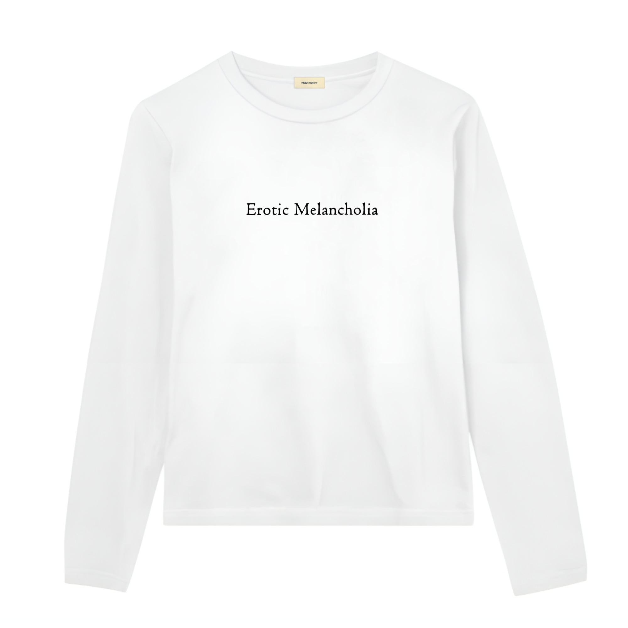 KOSZULKA Z DŁUGIM RĘKAWEM EROTIC MELANCHOLIA WHITE